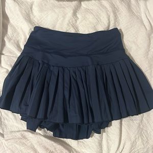 Navy Goldhinge Skirt